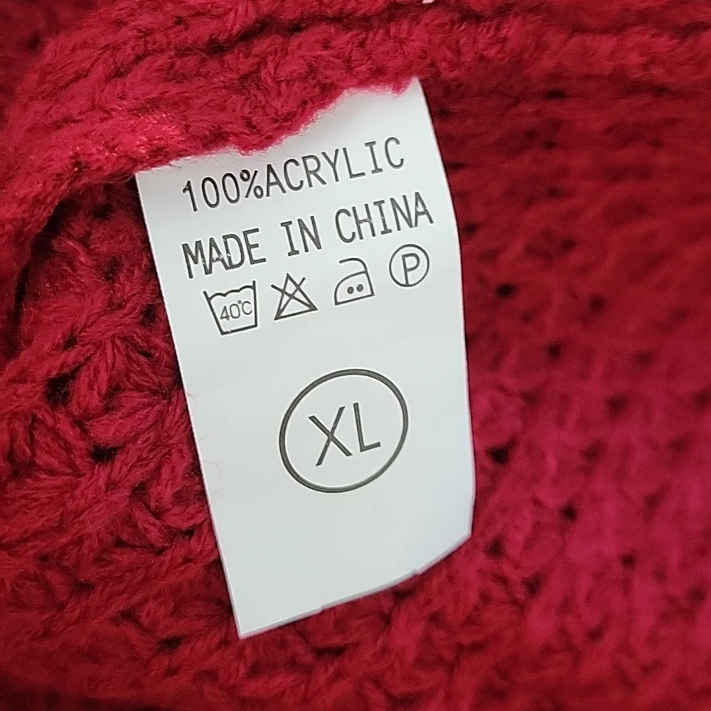 Red Open Cardigans - Picture 8 of 8